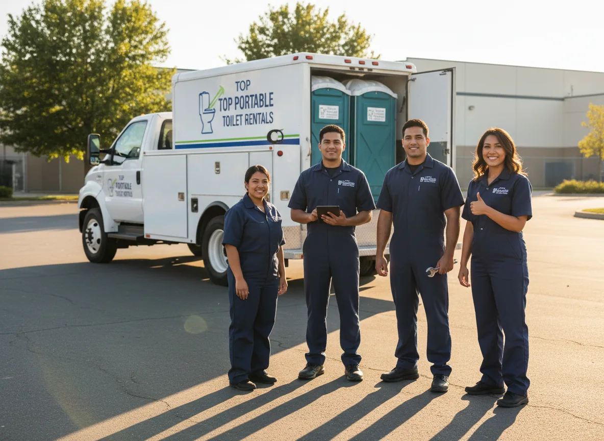 Short Term Porta Potty Rental company in Newark, AR